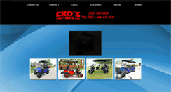 Desktop Screenshot of ckdgolfcarts.com